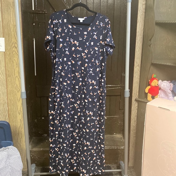 Jill Seascape Floral Midi Dress main image 1